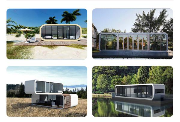Customized CE Certified Prefab Container House with Custom Tinted Glass Window
