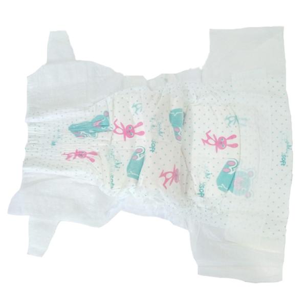 Non Woven Topsheet 3D Leak Protection Disposable Baby Diapers