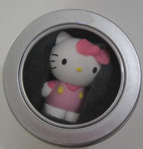 O flash bonito de USB conduz o usb dos desenhos animados de Hello Kitty