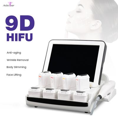 Máquina 2 da beleza de Hifu de 5 cabeças em 1 face lift da remoção do enrugamento