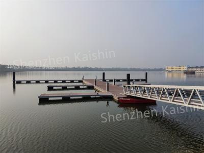 Customized Yacht Floating Dock Durable Marina Aluminum Alloy Floating Pontoon
