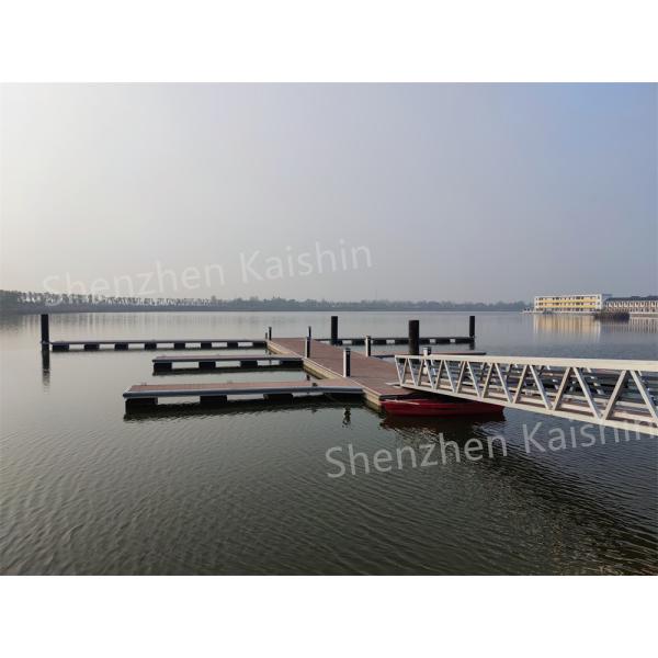 Marine Aluminum Gangway with 1.1m Handrail 400kg Load Capacity