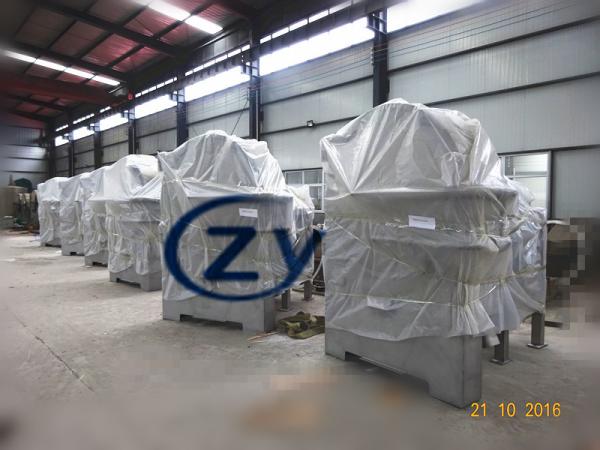 a extração do amido de mandioca do motor 30kw peneira o material SS304