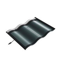 Plastique CIGS Film panneau solaire photovoltaïque carreaux de toit 30W Pour le système de carreaux de toit solaire