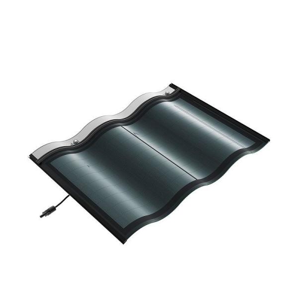 Flexible CIGS Film Photovoltaic Solar Panel Roof Tiles 30W For Solar Roof Tile System