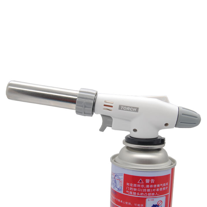 516C Windproof Jet Flame Butane Torch All Weather Outdoor For Cooking Camping Soldering BBQ