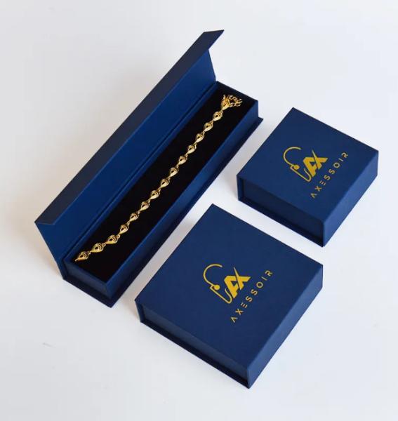 Wholesale Paper Magnetic Closure Small Custom Jewelry Box Gift Packaging With Logo