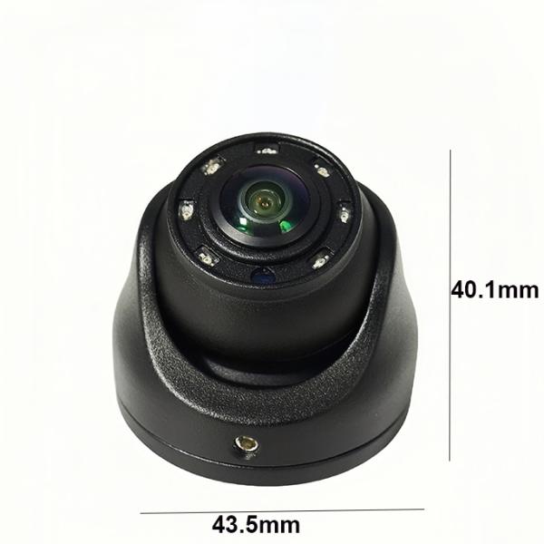 180° 1080P 2MP водонепроницаемые IP69K Внутренние/внешние купольные камеры с инфракрасным ночным видением для автобусов/грузовиков