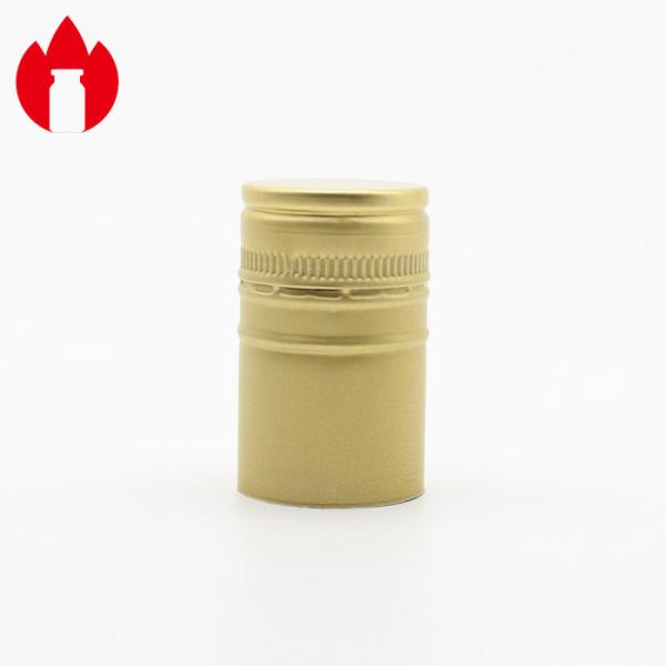 Disposable Aluminum Ropp Caps Customized Size For Oral Liquid Bottle