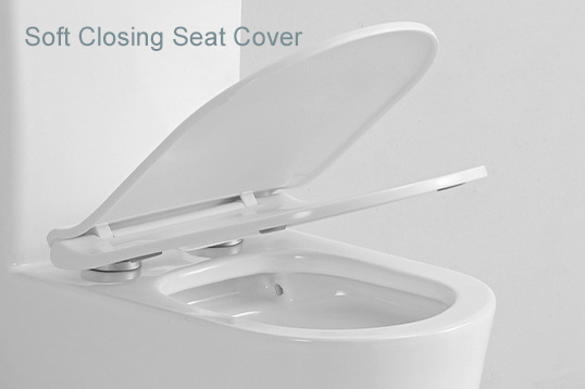 Приток шара туалета wc Bathroom Sanitwell SWJ1125MB матовый черный rimless