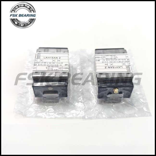 China FSK LAH15AN Z Linear Guide Block 15mm Rail Pre‑Load Z‑Grade For Automation CNC Linear Motion