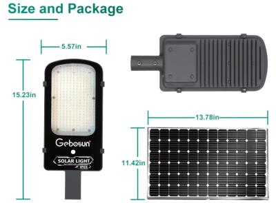 High Quality Waterproof LED street light 500w split solar street light with solar panel