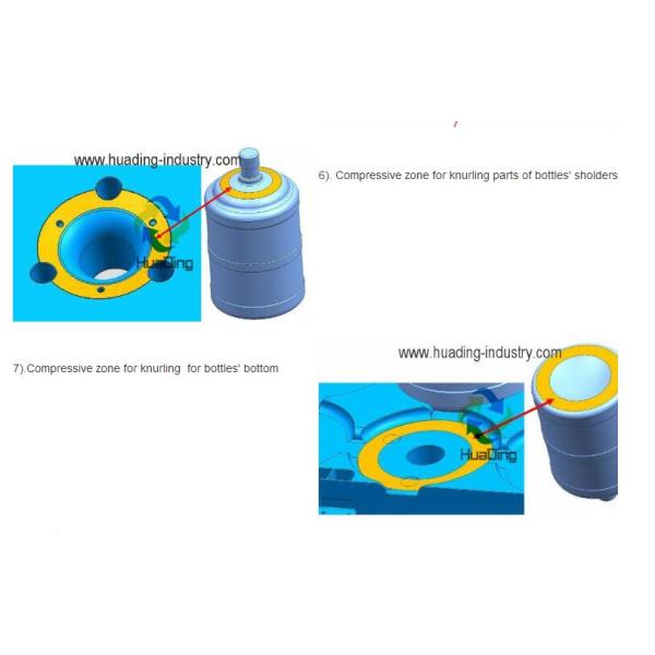 HUADING 5 Gallon 16 Water Bottles Racking Distribution Plastic Pallet for Water Industry