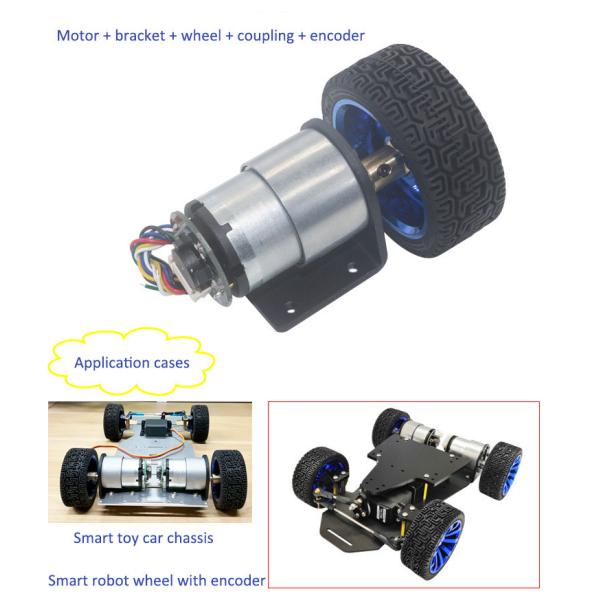 tracción cuatro ruedas 200rpm del motor del engranaje planetario de 1.57W DC para Toy Car