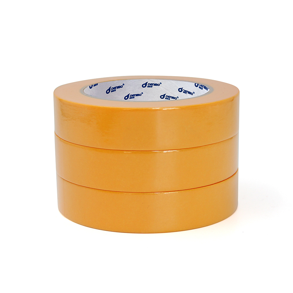 Multiple Specifications Yellow Color Making Tape For Carton
