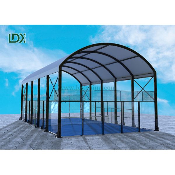 Premium Padel Court Roof Canopy for Professional Sports Facilities