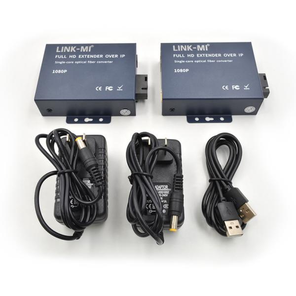 20KM HDMI KVM Fiber Extender With Loop Out 1080P Extender HDMI Over Fiber