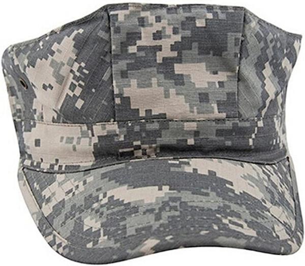 Octagonal Military Camouflage Cap Sun Hat Military Army Hat Woodland Camo Outdoor Tactical Octagonal Cap Fishing Hik