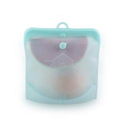 Airtight Silicone Food Pouches 1500ml Reusable Silicone Bags For Sandwich Snack