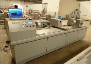 Textile Industrial Digital Rotary Inkjet Engraver , Computer-to-screen Inkjet