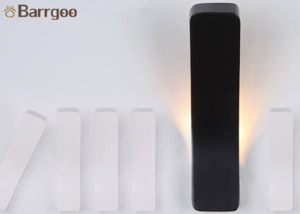 5W Indoor LED Wall Lights White Black Housing Color Modern Artistic Design