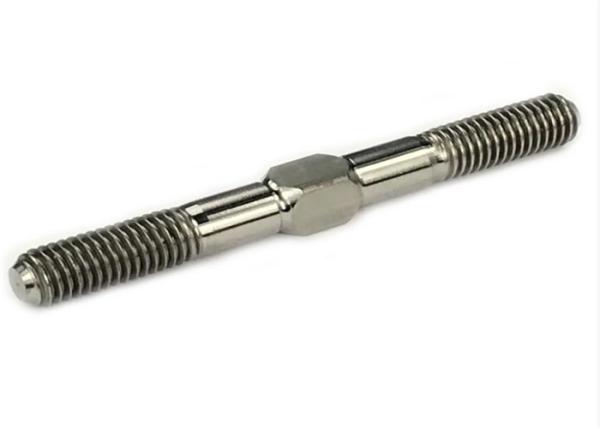 M3 M4 M5 5mm CNC Titanium Parts GR5 TI6AL4V Turnbuckles For Racing 0.05mm Tolerance