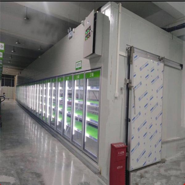 700mm Door R404a Walk In Cooler Freezer for drink Display
