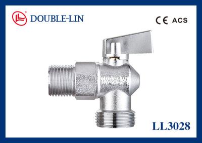 10 Bar Brass Angle Valves for Washing Machine with High Precision Machining and Ergonomic Design