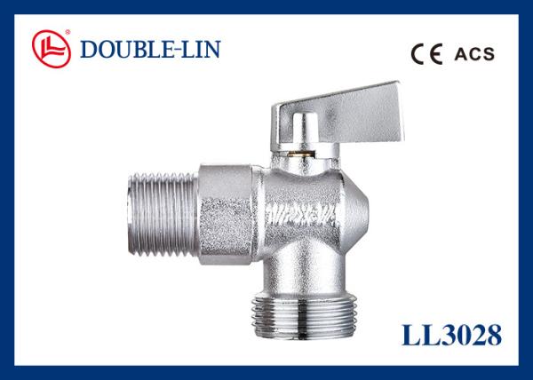 10 Bar Brass Angle Valves for Washing Machine with High Precision Machining and Ergonomic Design