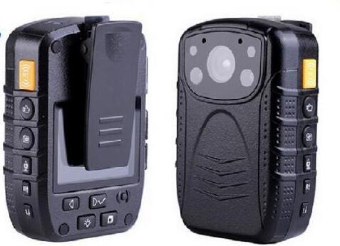 Password Protection 16GB Wearable Police Body Cameras Wide Angle 140 Degree