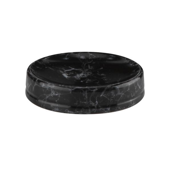 Квадратная мраморная печать керамические аксессуары для ванной комнаты набор черный диспенсер для мыла для рук керамический