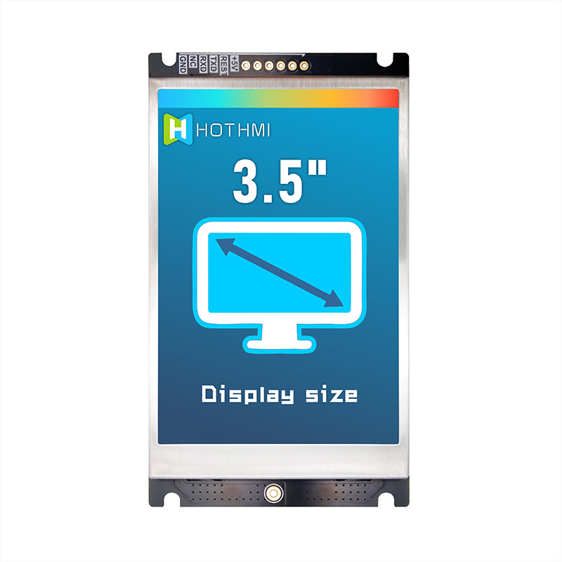 Касание 320x480 UART 3,5 дюймов сопротивляющееся показывает экран ПАНЕЛИ МОДУЛЯ TFT умный серийный