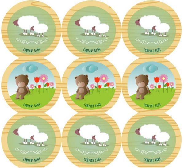 Paper sticker printing, Vinyl sticker printing, label sticker cheap printing