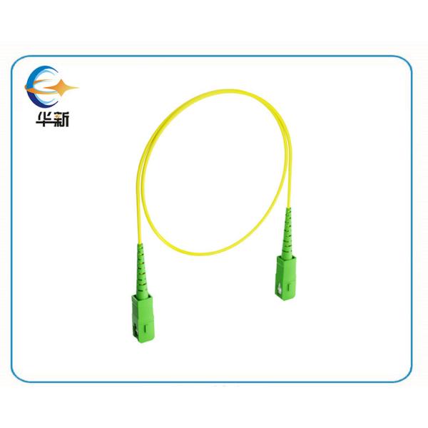 Cordon de patch en fibre optique rapide et de transfert de données avec enveloppe extérieure de type fibre G.652D/G.657A LSZH/PVC