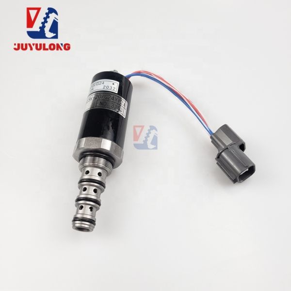 JUYULONG for Excavator Parts SK200-2 SK200-5 KWE5K-20/G24Y12A Hydraulic Solenoid Valve YN35V00005F2 Guangdong