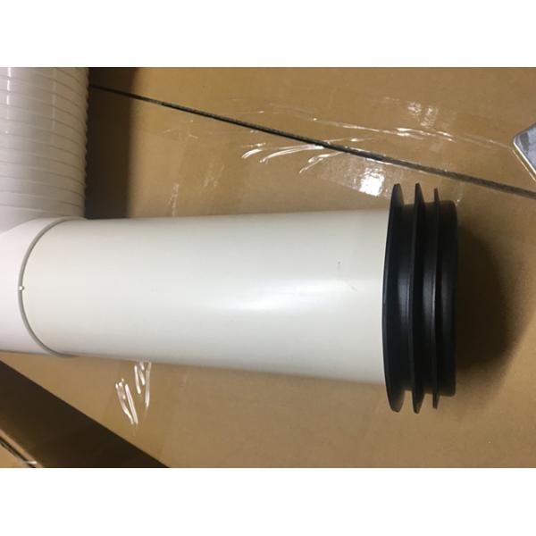 White 90 Degree Toilet Pan Connector No Smell Long Lifespan For Waste Pipe