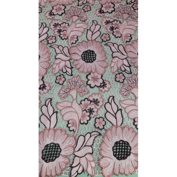 Tejido de encaje de bordado encaje más pequeño encaje francés Vintage encaje de tela de lujo malla de túle para la nueva colección