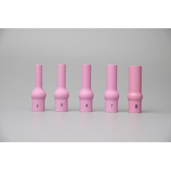 TIG Факел Расходные материалы Керамические чашки Tig Серия 130-07 Керамические сосуды Алюминиевые газовые линзы