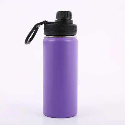 18 oz 22 oz 24 oz 32 oz 40 oz Bouteille d'eau isolée avec couvercle à bec