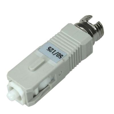 APC Singlemode Fc To Sc Adapter Simplex Zirconia Sleeve 0.2dB Insertion Loss