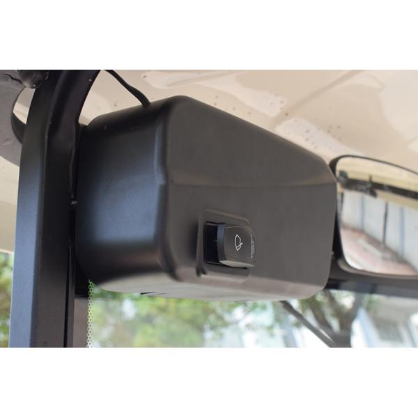 4 автомобиля гольфа места привода 6 колеса электрических с золотым цветом/электрическим багги гольфа