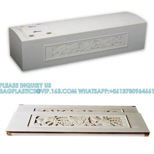 Japanese Plywood Casket Wooden Coffin With Flower Painting Casket Wooden Coffin OEM Japanese Wooden Coffin