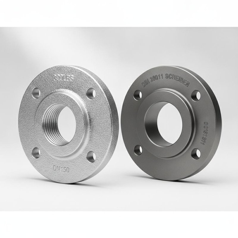 300LBS Pressure 304L Material Lap Joint Flange DIN 28011 Standard Forged Steel Tank Flange