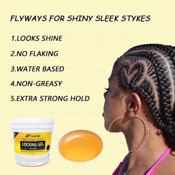 Customizable ODM Braiding Gel for African Hair Frizz Control and Long-lasting Styling