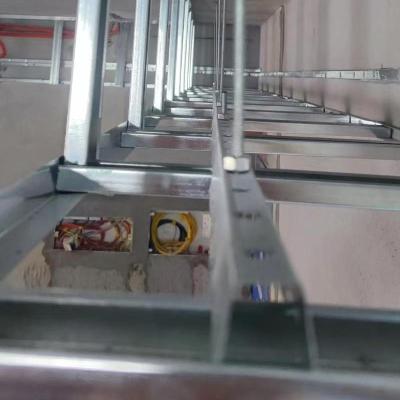 Fireproof Light Gauge Steel Keel Furring Channel Hat Channel For Suspended Ceiling System