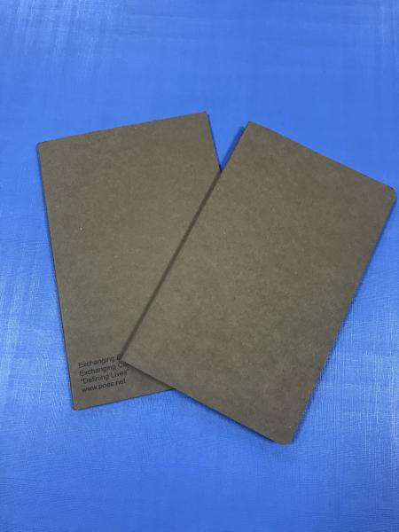 A4 A5 Journal Book Printing School Recycled Kraft Paper Cover Journal With Band