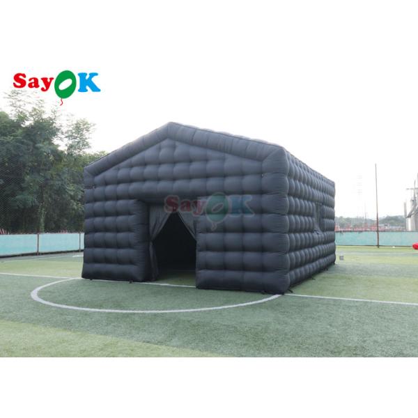 Черный диско надувный свет Мобильный ночной клуб палатка портативная вечеринка светодиодное освещение для аренды надувных ночных клубов