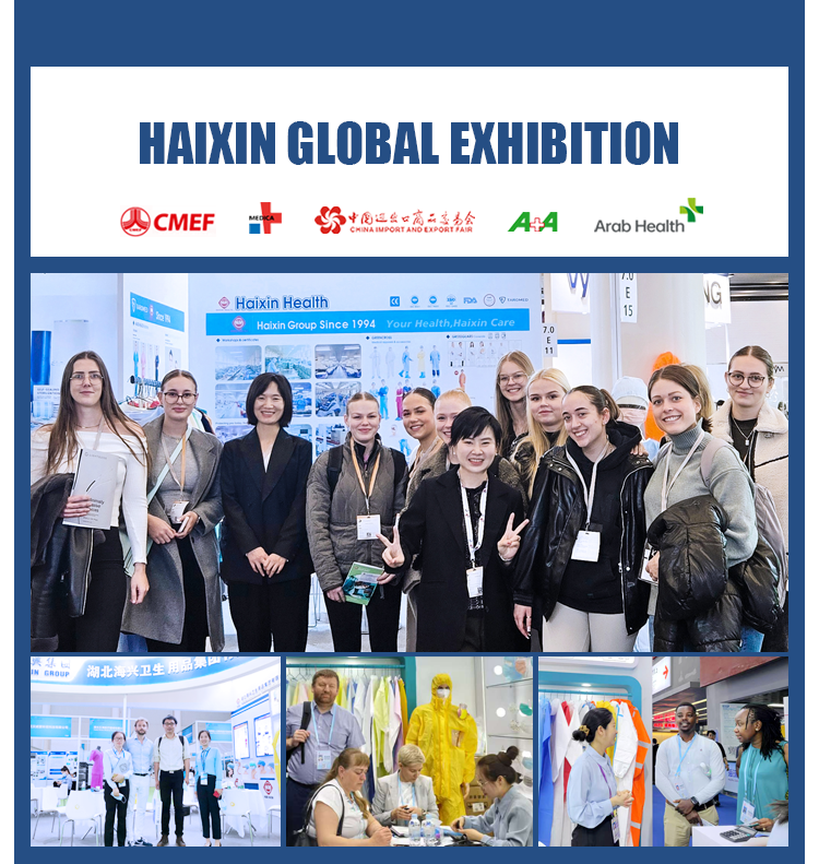 Hubei Haixin Anti-static Disposable Shoe Cover Supplier Medical Plastic Overshoes Wholesale Nonwoven Non slip Shoe Covers