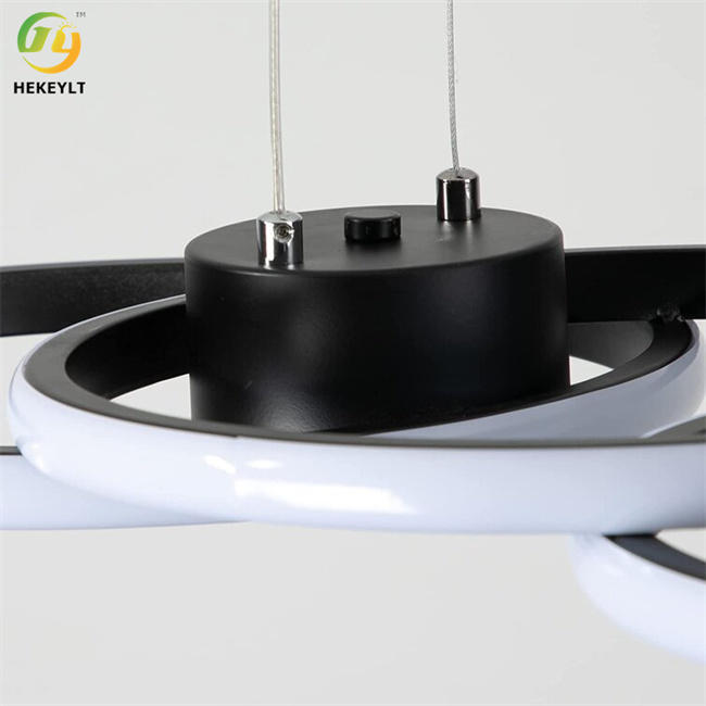 Dimmable интегрировало современную люстру кольца СИД 56 ватт