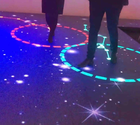 Easy Maintenance ODM Party Wedding Dance Floor Led Screen Hire 3840Hz For Stage Tile